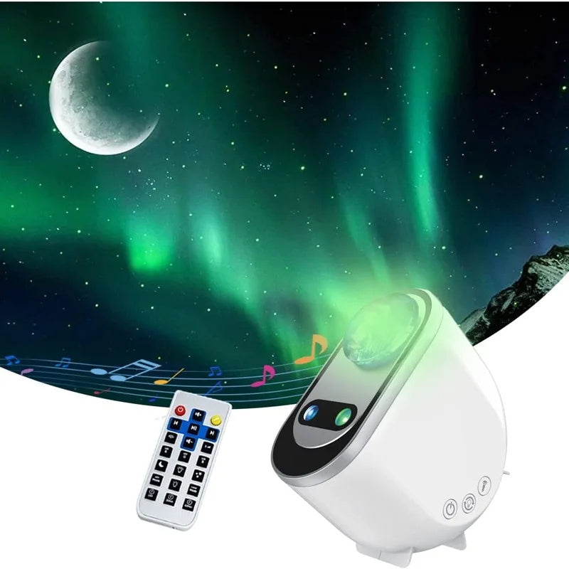 CQ Aurora Borealis Galaxy Star Projector Lamp