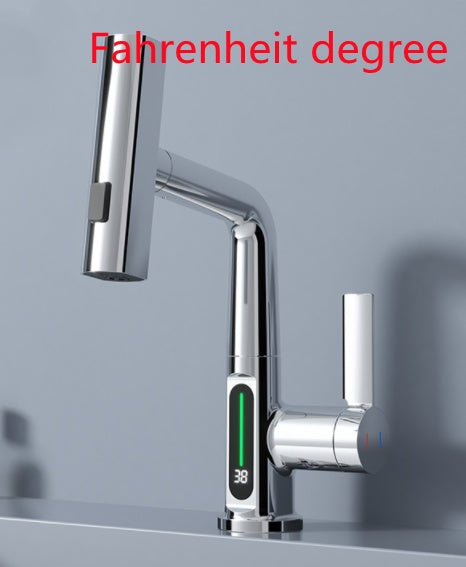 CQ 3-in-1 360° Swiveling Waterfall Kitchen Tap