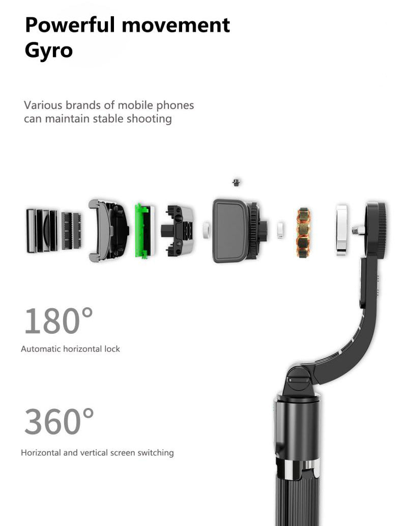 CQ Wireless Bluetooth Selfie Stick Tripod