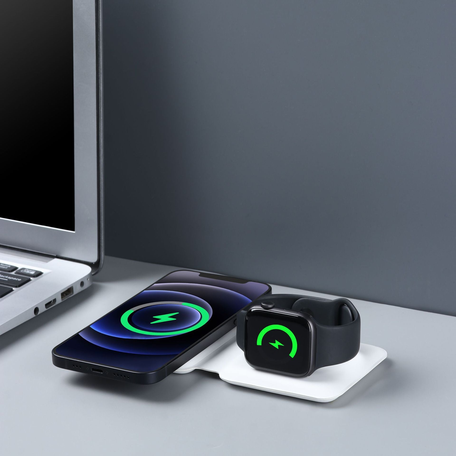 CQ 2-In-1 Dual Wireless Charging Pad