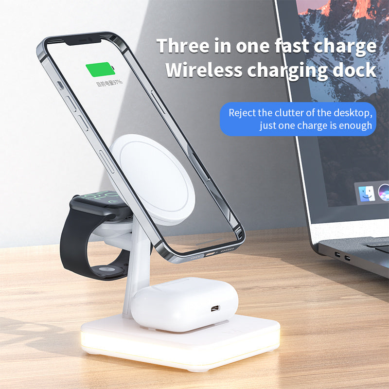 CQ 4 In 1 Magsafe Charging Station