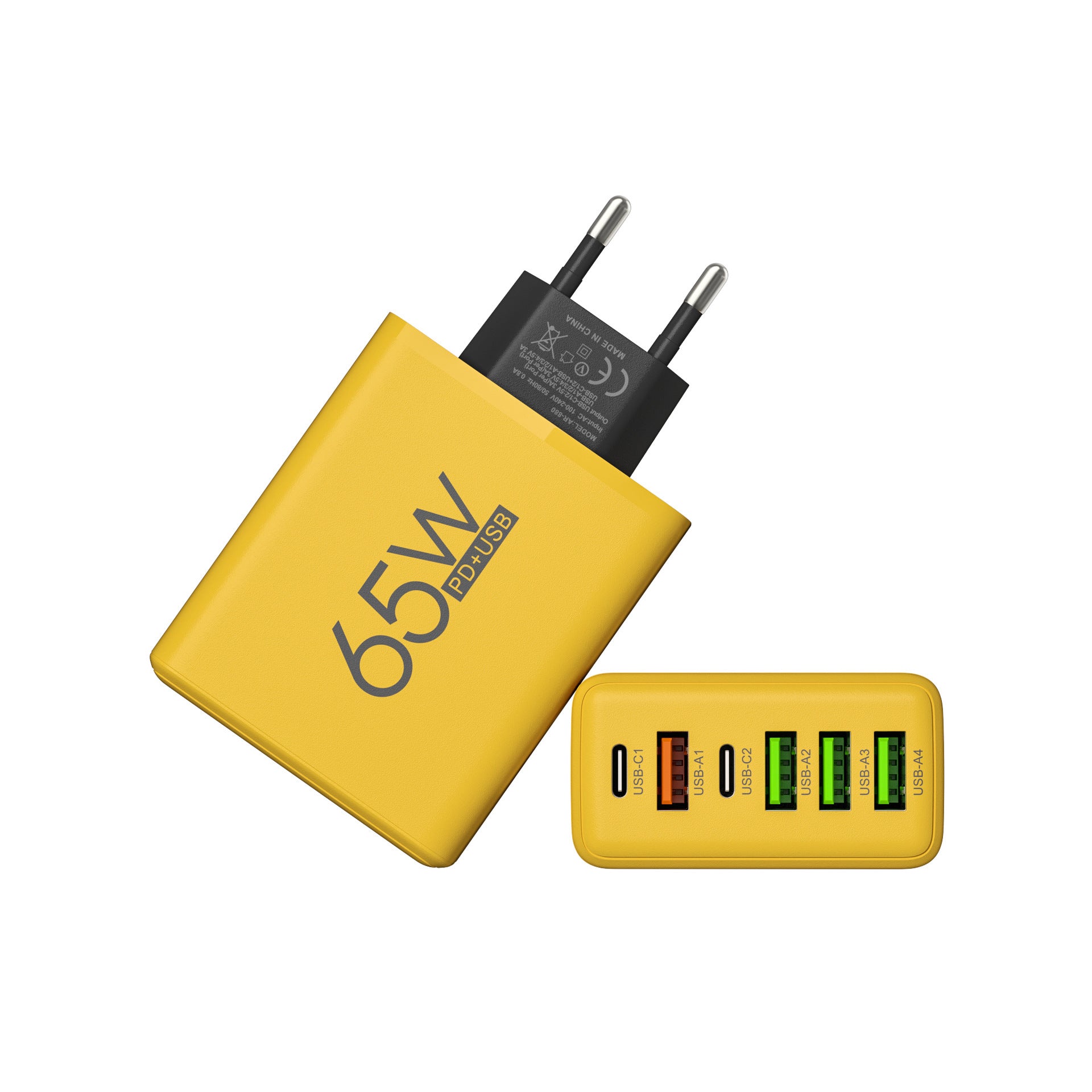 CQ 65W Multi-port Fast Charging Plug