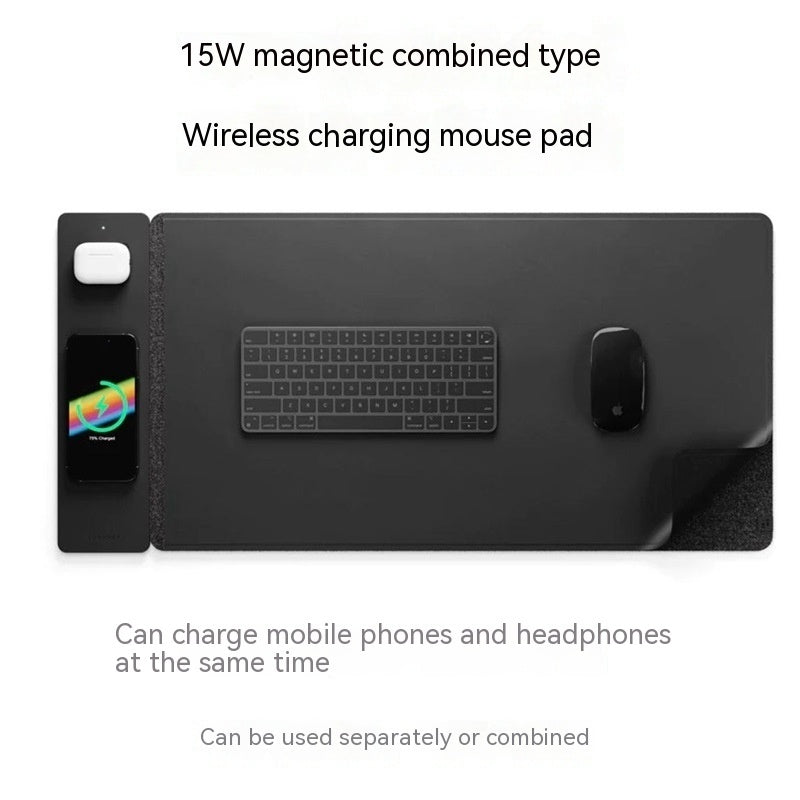 CQ ChargePad Pro Duo Wireless Desk Mat