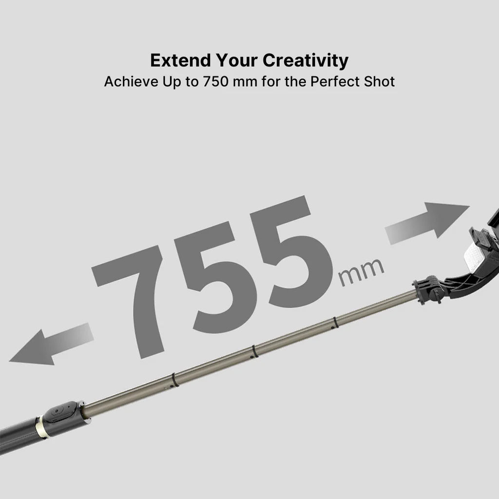 CQ Wireless Bluetooth Selfie Stick Tripod