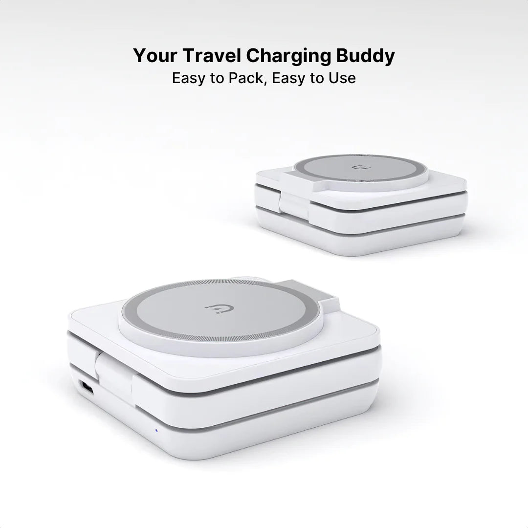 CQ 3-in-1 Foldable Wireless Charging Station