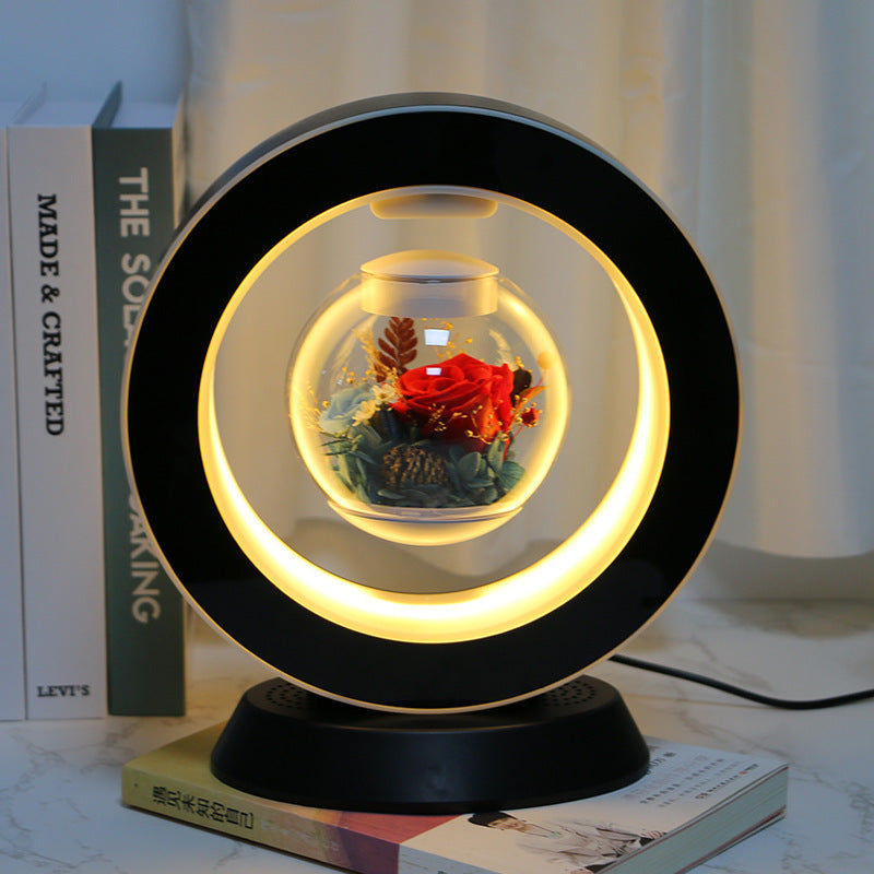 CQ Magnetic Levitation Eternal Flower Display