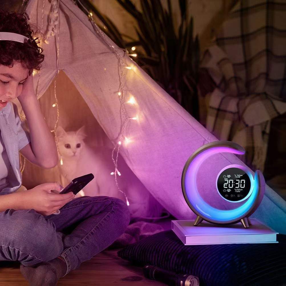 CQ Harmony Touch-Control RGB Lighting Alarm Clock