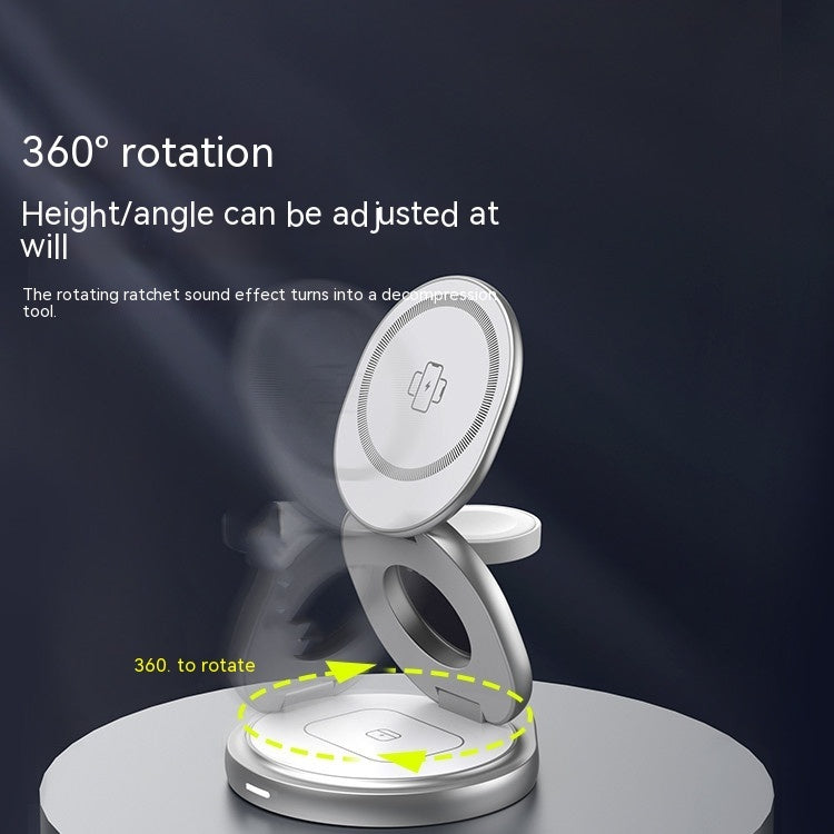 CQ MagFold 3-in-1 Wireless Charging Station