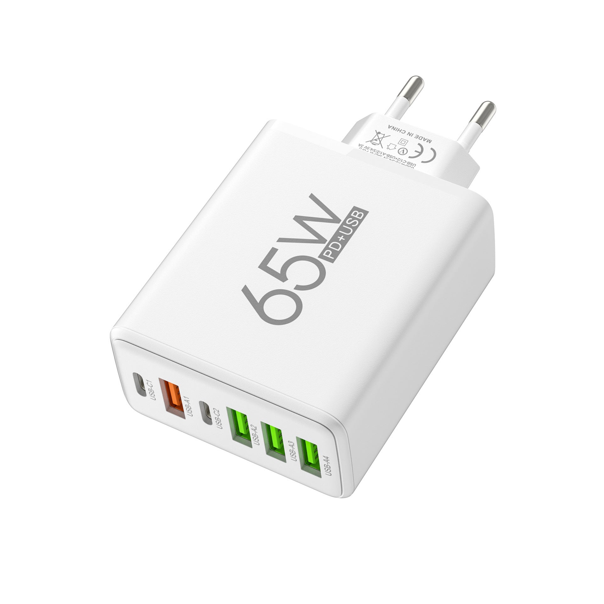 CQ 65W Multi-port Fast Charging Plug