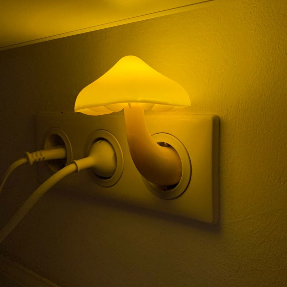 CQ LED Mushroom Glow Wall Lamp