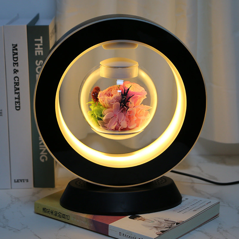 CQ Magnetic Levitation Eternal Flower Display