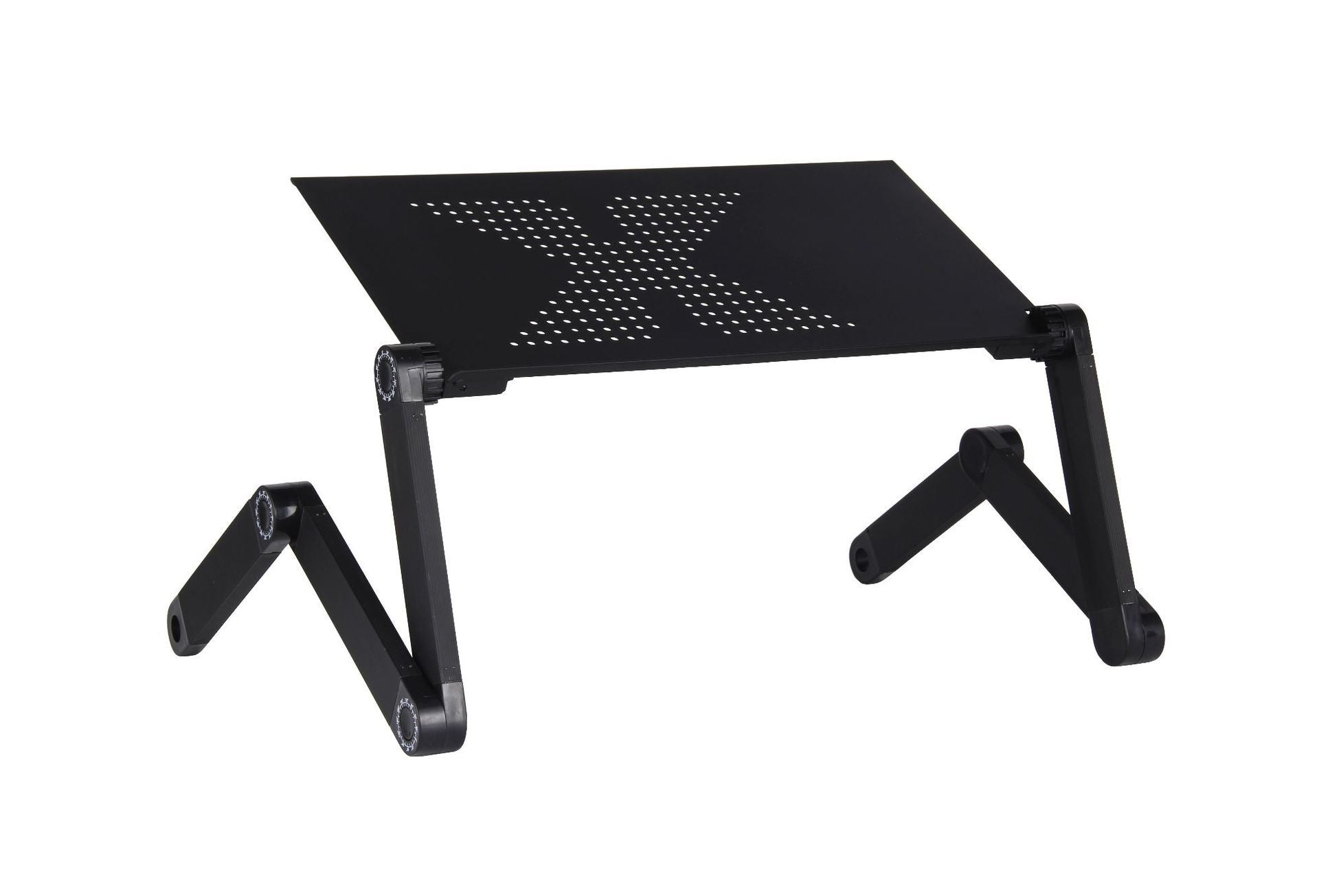 CQ Adjustable Aluminum Laptop Stand with Enhanced Shelf