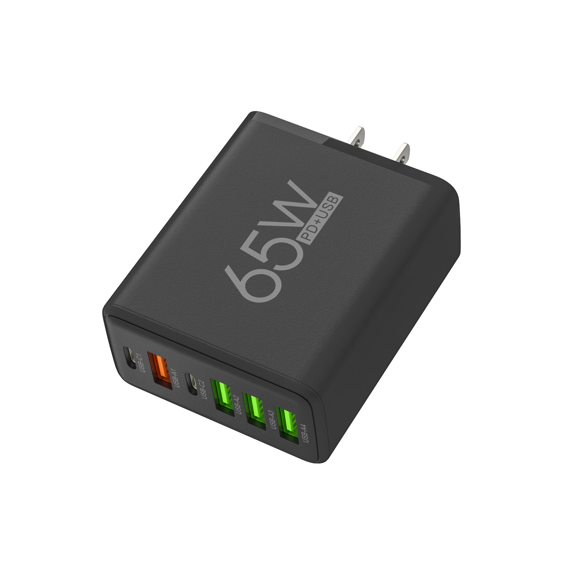 CQ 65W Multi-port Fast Charging Plug