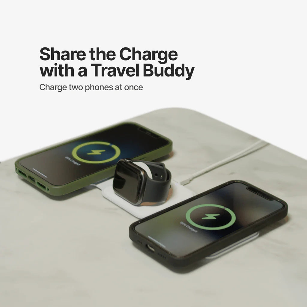 CQ Foldable 3 In 1 Charging Station