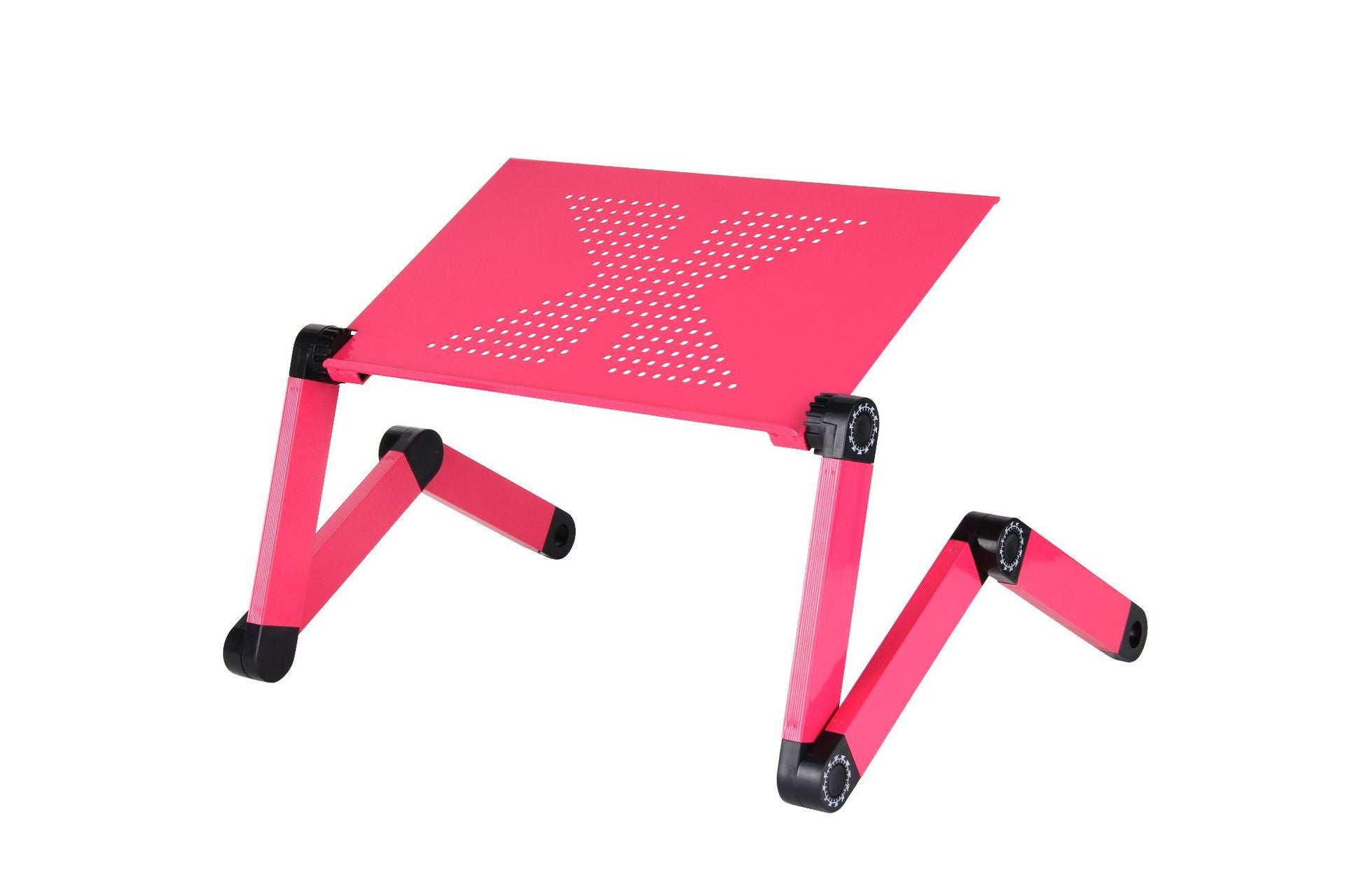 CQ Adjustable Aluminum Laptop Stand with Enhanced Shelf