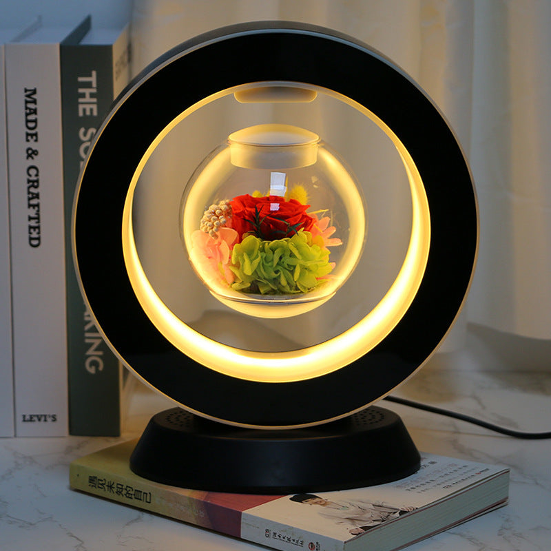 CQ Magnetic Levitation Eternal Flower Display