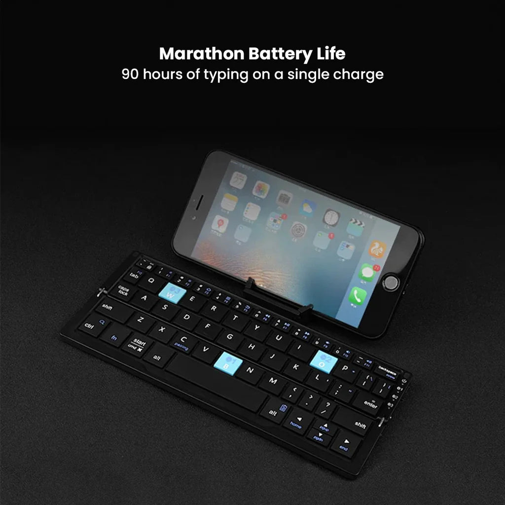 CQ ErgoFold Mini Wireless Keyboard