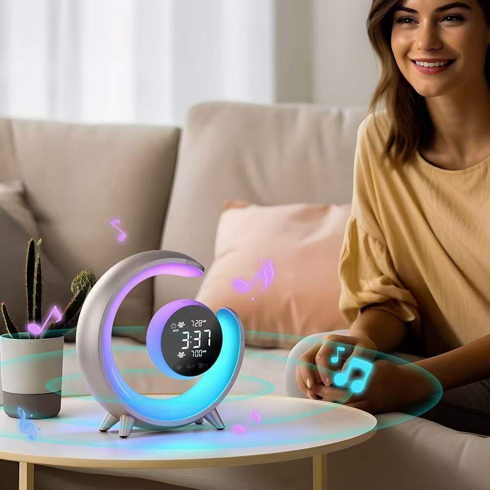 CQ Harmony Touch-Control RGB Lighting Alarm Clock