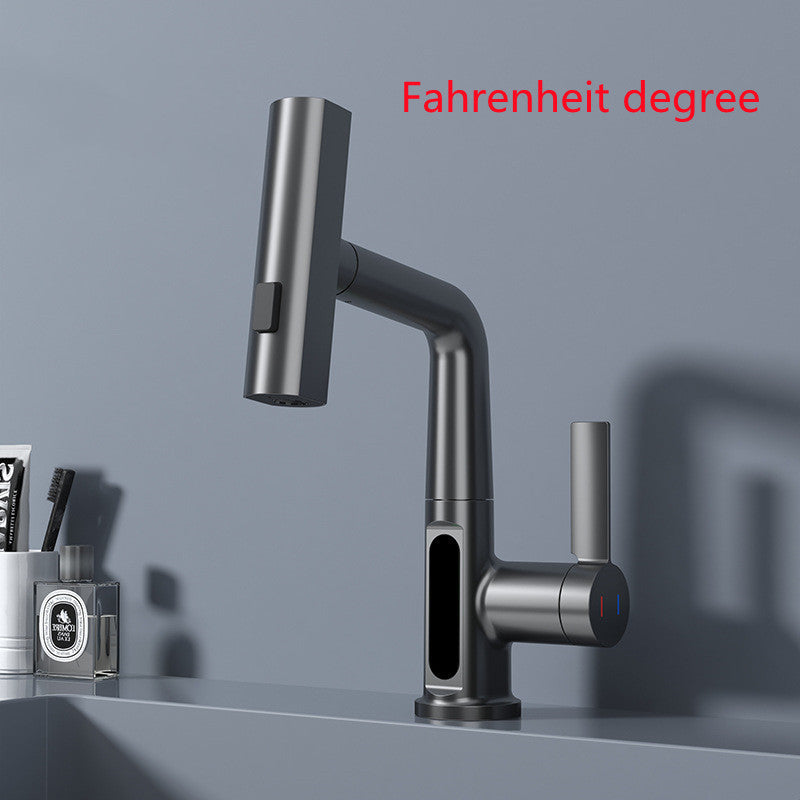 CQ 3-in-1 360° Swiveling Waterfall Kitchen Tap