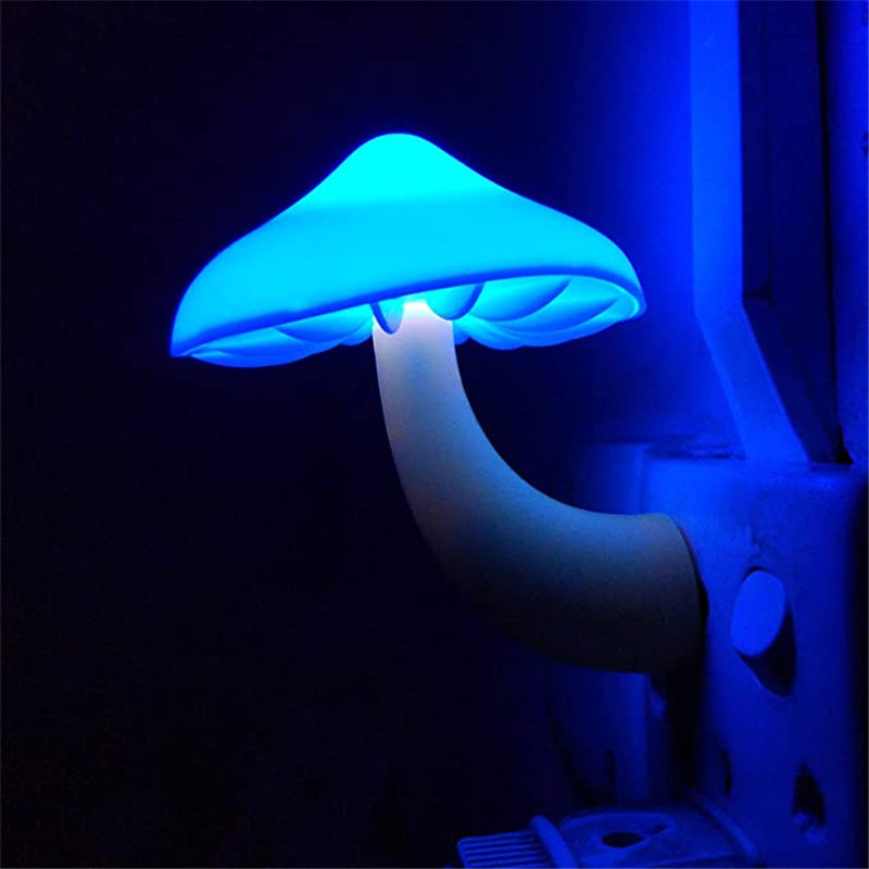 CQ LED Mushroom Glow Wall Lamp