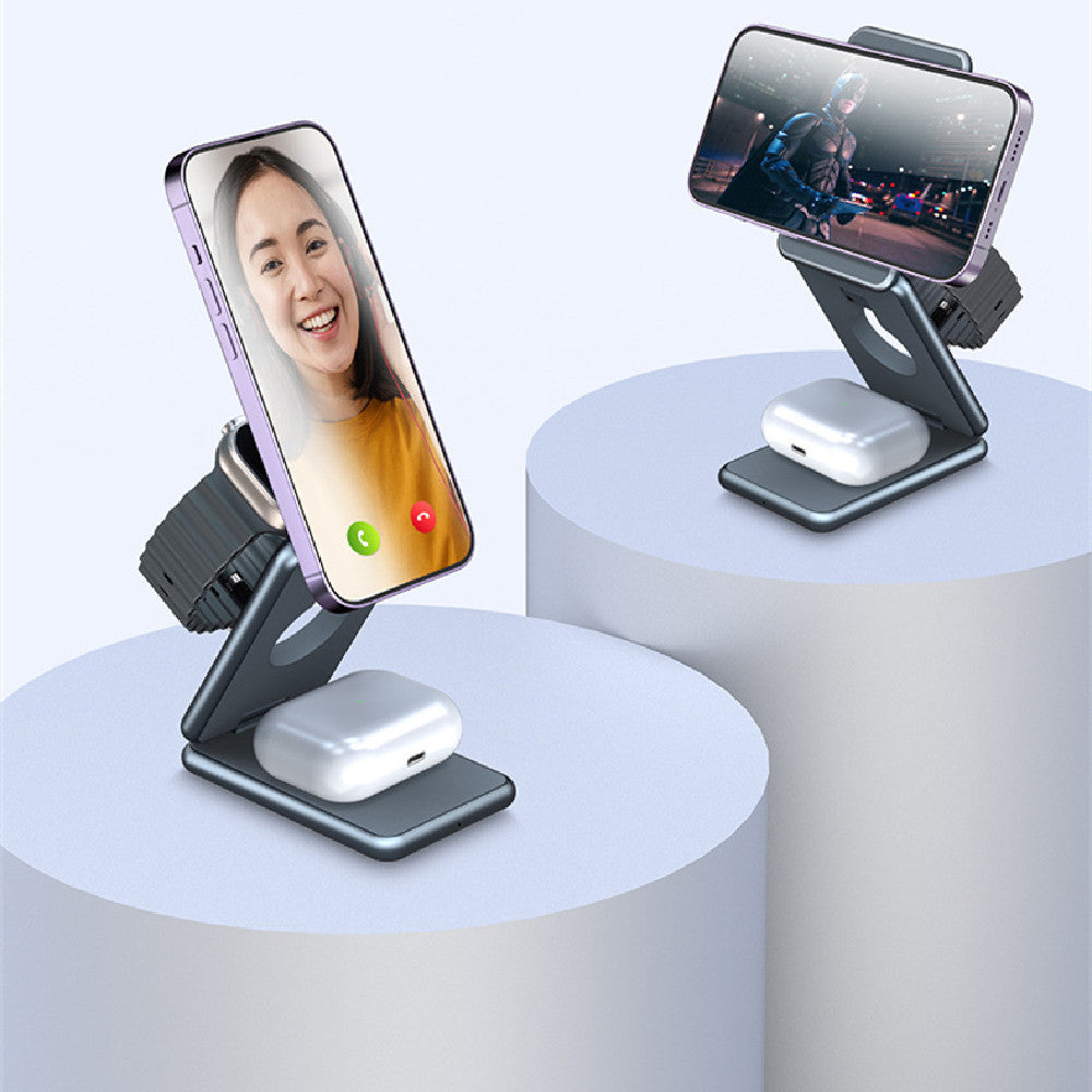 CQ MagFold Pro 3-in-1 Wireless Charging Stand