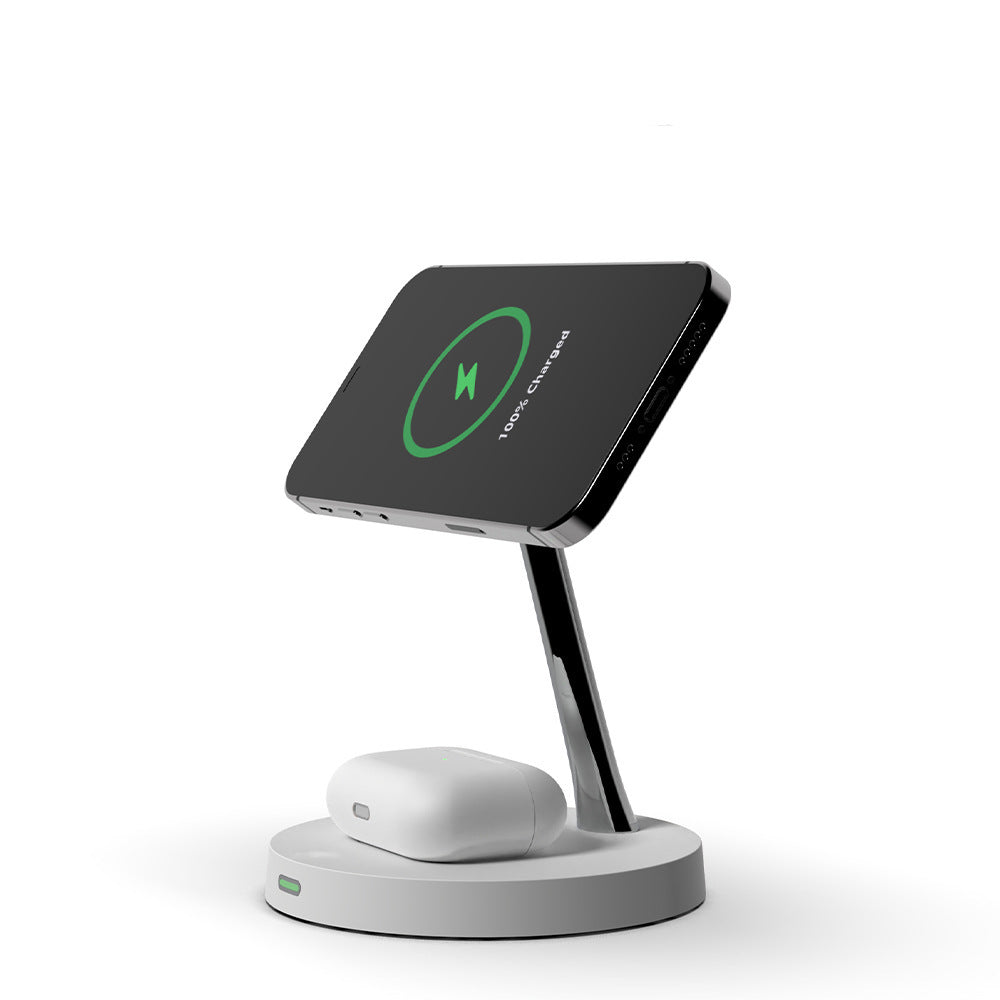 CQ 2 In 1 Wireless Charging Station