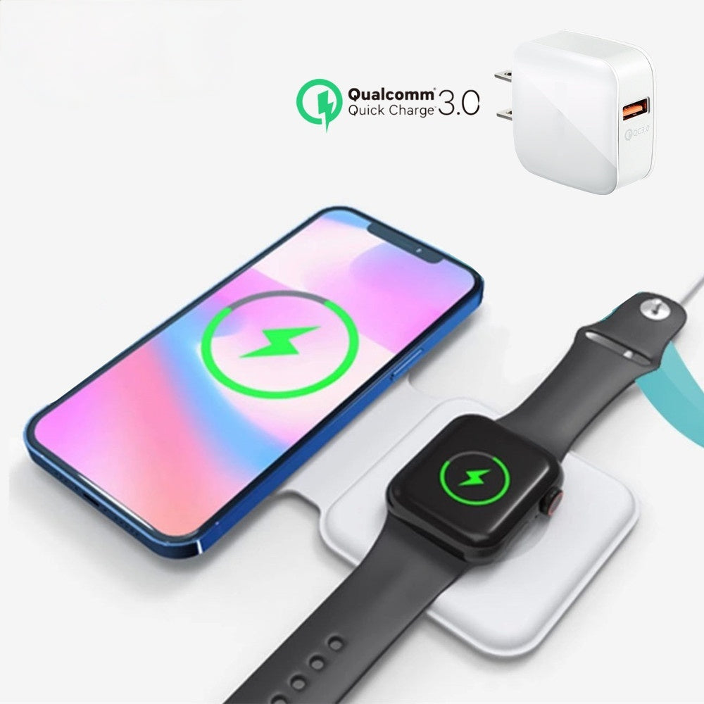 CQ 2-In-1 Dual Wireless Charging Pad